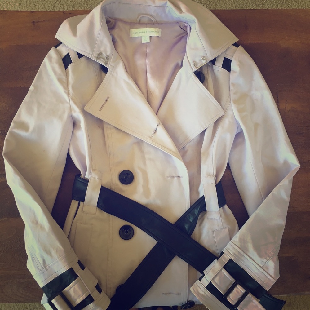 Lavender Trench Coat